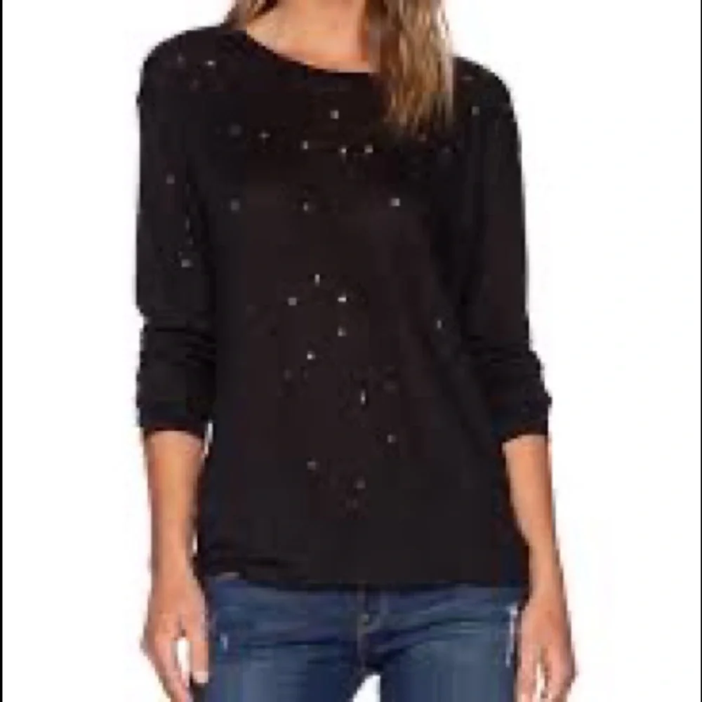 Iro Black Marvina Tee size L - Picture 6 of 12